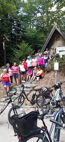 Die Teilnehmerinnen beim Roten Kreuz bei Wildstein