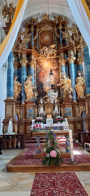 Hochaltar in der Wallfahrtskirche